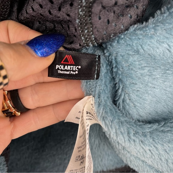 Patagonia Re-Tool Snap T Pullover Small Fleece Berlin Blue‎ Outdoor Cozy Casual - Picture 6 of 11